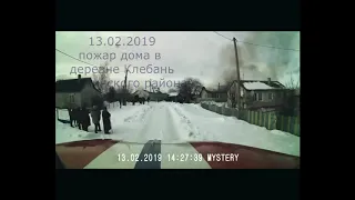 Пожар в Толочинском районе