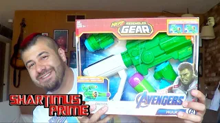 Marvel's Avengers Endgame NERF Assembler Gear Build and Blast Toy Unboxing
