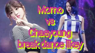 Momo vs Chaeyoung dance break likey