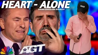 Golden Buzzer Simon Cowell cried when he heard the song Heart Alone with an extraordinary voice