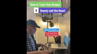 How To Train Your Dragon & Beauty and the Beast wedding entrance mashup
