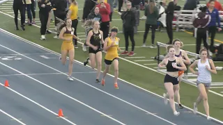 2019-02-09 GVSU Big Meet Saturday - Women's Mile Run (Section 1, partial)