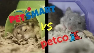 PETSMART vs PETCO | Who has better SMALL ANIMAL care?