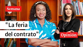 María Isabel Urrutia falta a la verdad, dice el Gobierno. Firmó contratos luego de su salida