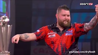 Michael Smith 9 nyilas dobása /Smith 9 darter-2023 PDC World Darts Championship-2023.01.03. - Magyar