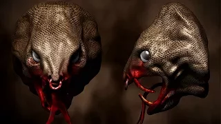 Zbrush sculpt snake Timelapse tutorial