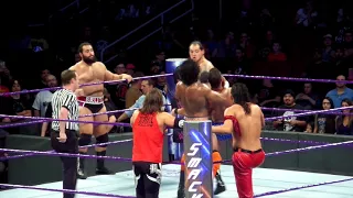 205 Live Dark Match, 21/11/2017: AJ Styles, Nakamura, and Roode vs Rusev, Corbin, and Mahal