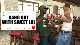 GTA San Andreas Fan Suggestions 12 Indian Train, Dating with Sweet, Elegy Drift, Parkour, Challenges