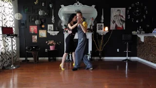 Milonga - giro & other turns. For the full video please check the link in the description.