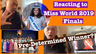 Reacting To Miss World 2019 Finals