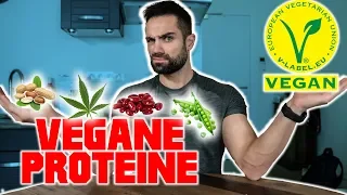 DIE BESTEN VEGANEN PROTEINE - MUSKELAUFBAU