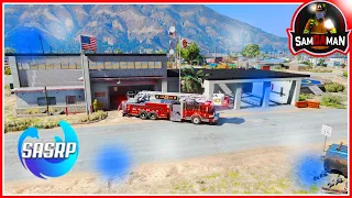 GTA 5 RP | Fire/EMS | New Station Upgrade | SASRP #2