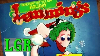 Holiday Lemmings: DOS PC Gaming Happiness