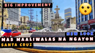 Mas Maaliwalas at Mas Malinis na ngayon ang Santa Cruz Manila! Mga Obstructions sa Sidewalk Inalis