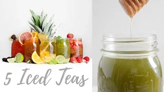 5 REFRESHING ICED TEA RECIPES - I hope you're thirsty 🍹