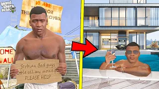 Franklin Journey From Poor To Rich in GTA 5 !