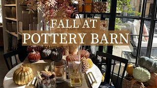 FALL DECOR AT POTTERY BARN | BROWSE WITH ME