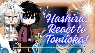 Hashira React To Giyuu Tomioka!! // KNY // Part 2 // Gacha Club // Ships!!