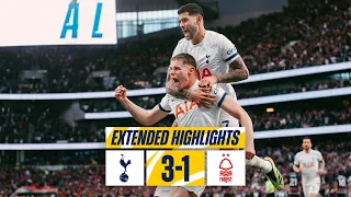 TOTTENHAM HOTSPUR 3-1 NOTTINGHAM FOREST // PREMIER LEAGUE EXTENDED HIGHLIGHTS