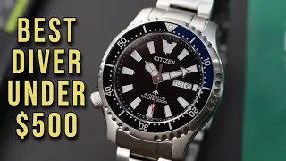 Hands On Upgraded CITIZEN Promaster Dive Automatic BEST Dive Watch Under $500 200m ISO Cert Diver