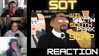 Staying Off Topic | Will Smith SLAPS Chris Rock at Oscars 2022 - South Park Animated | #reaction