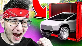 ЧТО? ОПЯТЬ TESLA CYBERTRUCK? КОНТЕЙНЕРЫ ГТА 5 РП РАДМИР / GTA 5 RP RADMIR