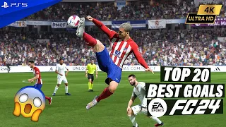 EA FC 24 | TOP 20 GOALS #4 PS5 4K