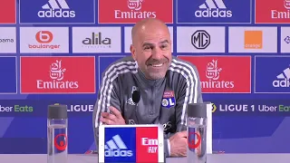 " On joue bien mais il manque l'efficacité " Peter Bosz Conférence de presse Lorient - OL