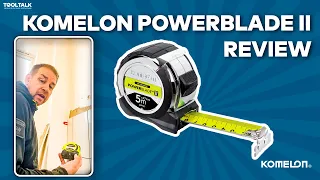 Komelon PowerBlade II Pocket Tape review by Fitzgerald Electrical & Plumbing Solutions