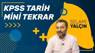 2021 KPSS MİNİ TEKRAR III (Selami Yalçın)