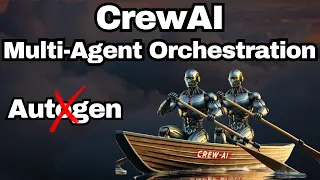 CrewAI Multi-Agent-Orchestration - NEW AI-Framework build on top of LangChain