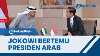 Presiden Jokowi Bertemu Presiden Uni Emirat Arab di BNDCC