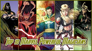 Top 10 Marvel Powerful Magicians | Hindi/Urdu | Speedtiger