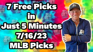 MLB Best Bets for Today Picks & Predictions Sunday 7/16/23 | 7 Picks in 5 Minutes