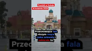 DUBAJ pod WODĄ - LOTNISKO ZAMIENIŁO się w MORZE