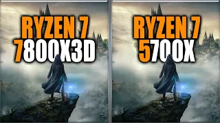 Ryzen 7 7800X3D vs 5700X Benchmarks - Tested in 15 Games and Applications