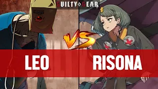 【GGST】LEO(FAUST) vs RISONA(BEDMAN?) ▰ Guilty Gear Strive | High Level Gameplay