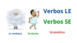 Verbos LE - Verbos SE(Reflexivos) en Español. Diferencias. Gramática. Aprender Español Learn Spanish