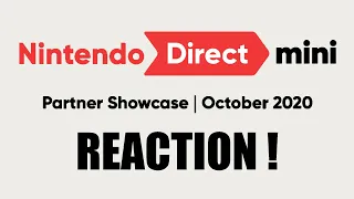 REACTION! Nintendo Direct Mini: Partner Showcase | October 2020