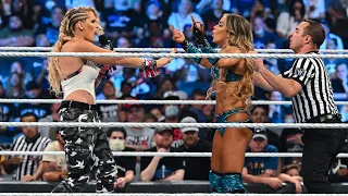 WWE Lacey Evans Attacks Aliyah 7/22/22