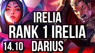 IRELIA vs DARIUS (TOP) | Rank 1 Irelia | EUW Master | 14.10