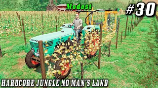 Cutting Grapes & Spraying Herbicide on "Hardcore Jungle No Man's Land"