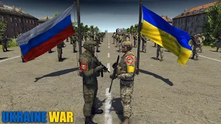 BATTLE FOR SEVERODONETSK - UKRAINIAN SOLDIERS vs RUSSIAN SOLDIERS (MenOfWar2 Battle Simulation)