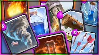 ALL SPELL DECK // Clash Royale 2v2 with Nick!!