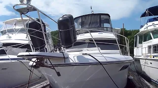 1989 Carver 42 Aft Cabin, Live aboard Cruiser, Motor Yacht Design, Built to Travel #zachpaider
