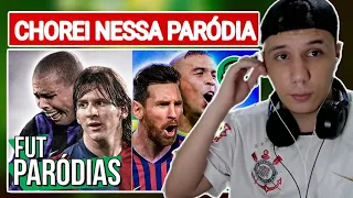 REACT ♫ AS MAIORES SUPERAÇÕES DO FUTEBOL | Paródia Amor e Fé - Hungria Hip Hop