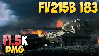 FV215b 183 - 6 Kills 11.5K DMG - Competent! - World Of Tanks