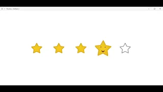Review | Star Rating Adobe XD Prototyping Animation