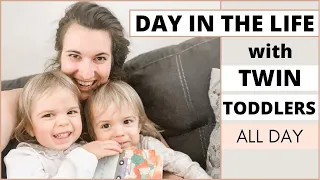 DAY IN THE LIFE MOM VLOG WITH TWIN TODDLERS | 2-YEAR-OLD TWINS | DAY IN THE LIFE STAY AT HOME MOM