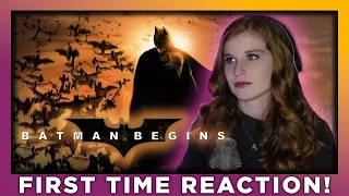 BATMAN BEGINS - MOVIE REACTION - FIRST TIME WATCHING